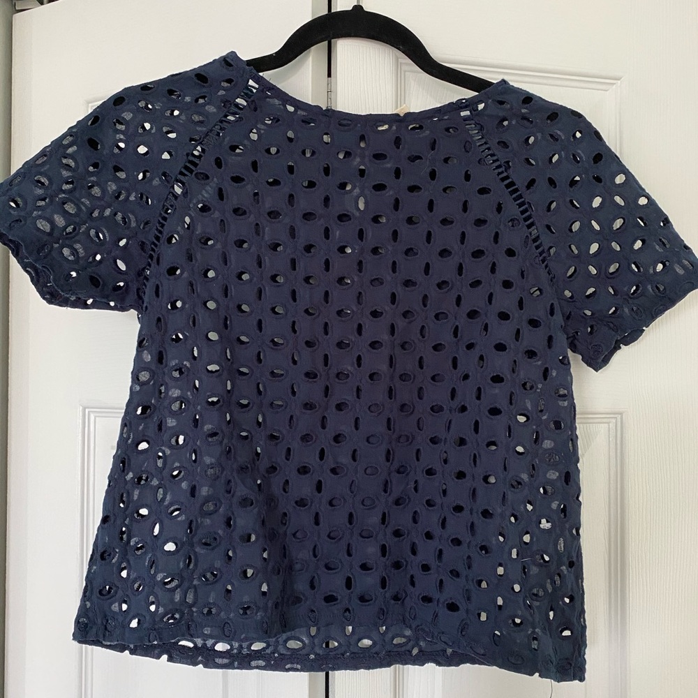 Navy summer top
